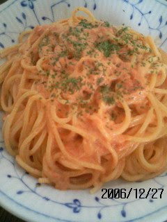 A picture of Easy Crab and Tomato Cream Spaghetti.