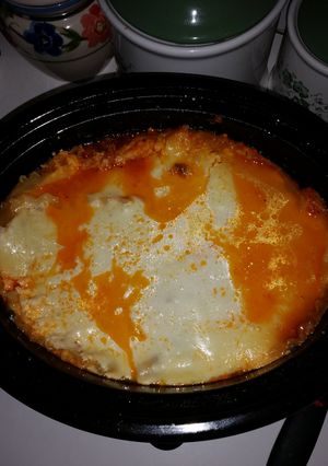 A picture of Crockpot Lasagna.
