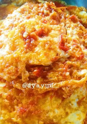 Foto resep Telor ceplok balado