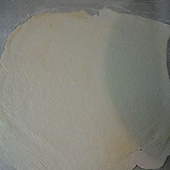 A picture of Calzone dough.