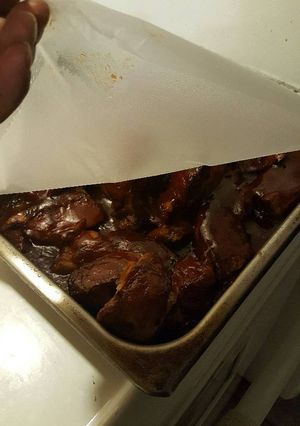 A picture of Dr Pepper Slow Cooker Ribs.