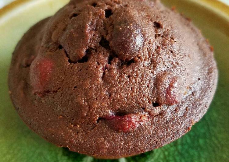 Simple Way to Make Super Quick Homemade Cranberry Dark Chocolate Muffins