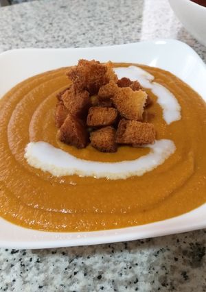 Foto principal de Crema de lentejas al curry