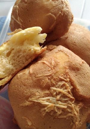 Foto resep Roti boy toping keju