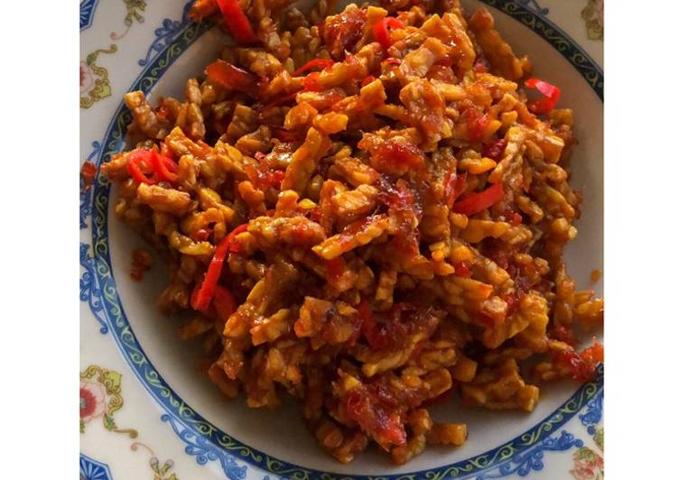 Orek Tempe Pedas Manis