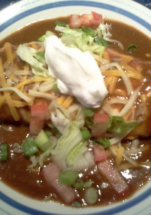 A picture of Wet Burritos.