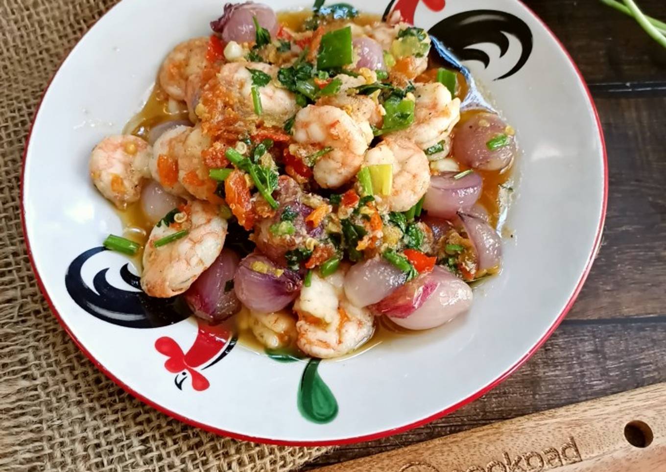 Tumis Udang Bawang Merah