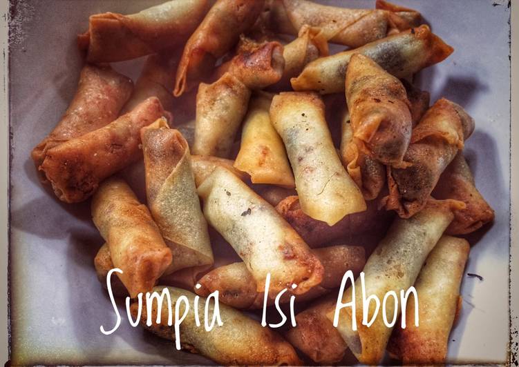 Sumpia Isi Abon