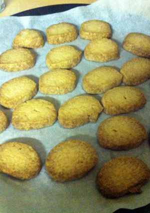 A picture of Buttery Sand Cookies.