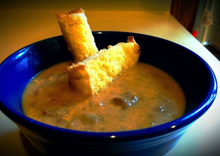 The Simple and Healthy Bacon Cheeseburger Soup