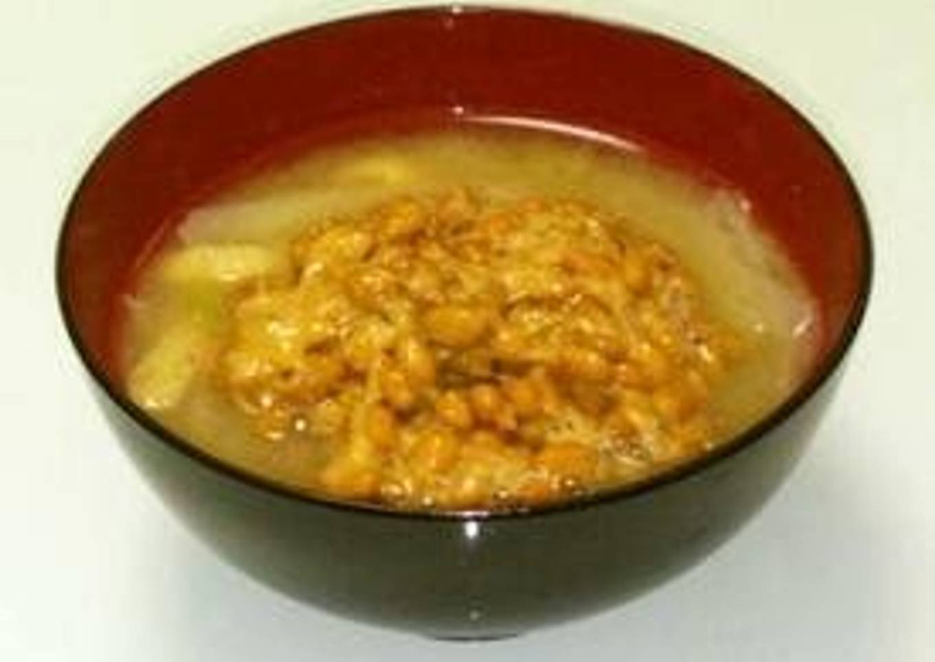 Natto in Miso Soup