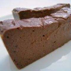 A picture of Tofu, Agar, Jam & Chocolate Dessert for Dieters.
