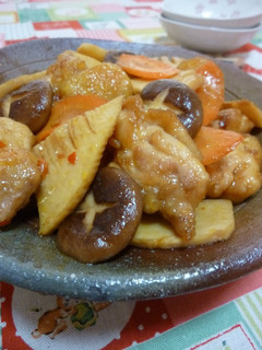 A picture of Chicken & Bamboo Shoots Stir-Fry.