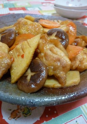 A picture of Chicken & Bamboo Shoots Stir-Fry.