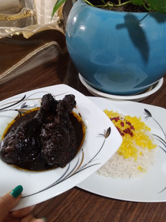 عکسی از دستور خورشت فسنجان😋