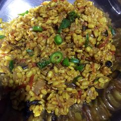 A picture of Restaurant style mash ki dal.