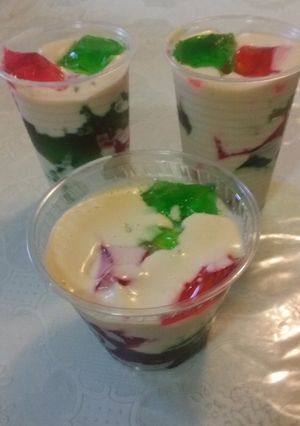 Una foto de Gelatina de sabores