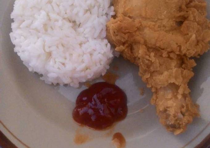 Ayam Goreng KFC ala aku.