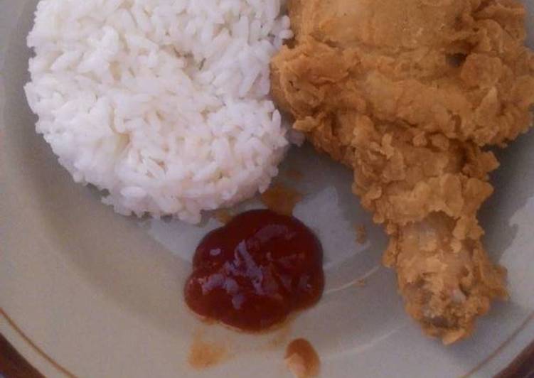 Resep Ayam Goreng KFC ala aku. Anti Gagal