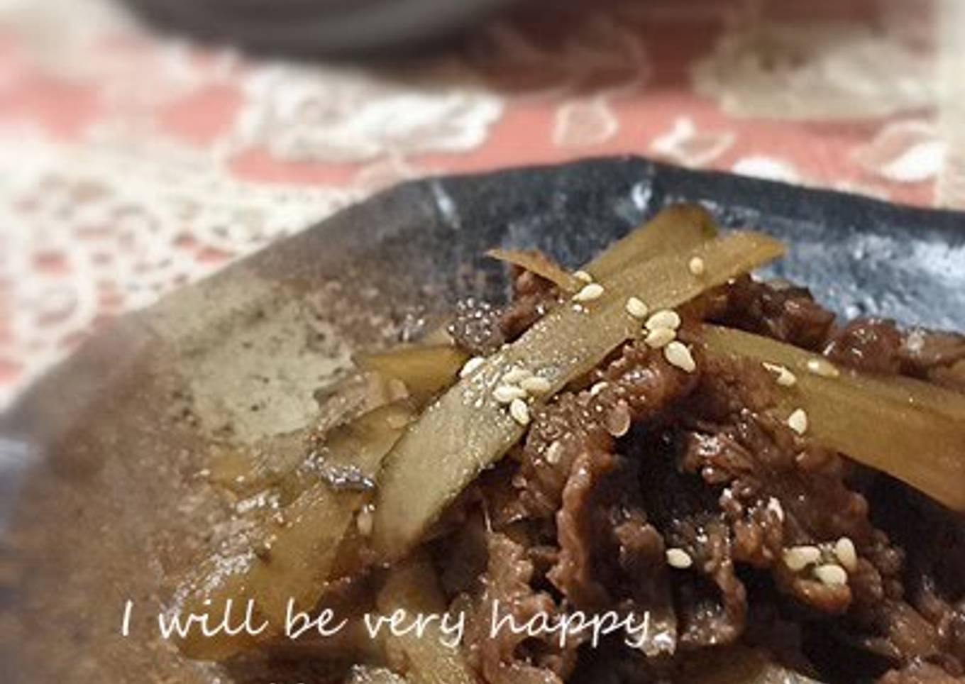 Burdock Root Kimpira Using a Staub Casserole