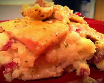 Unique Recipe Crock Pot Pork Chops with Parmesan Mashed Potatoes Delicious Perfect