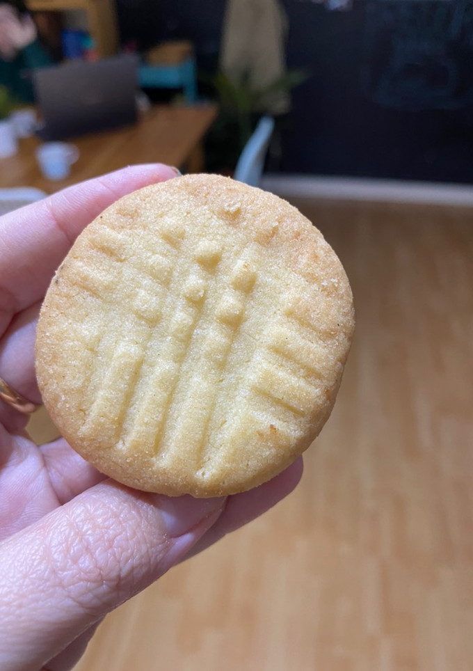Una foto de Galletas fáciles de 3 ingredientes