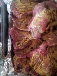 A picture of Grilled pork chops.