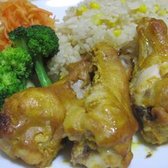 Toddlers love this too! Tandoori Chicken Drumettes A picture of Toddlers love this too! Tandoori Chicken Drumettes.