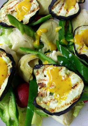A picture of Aubergine Salad.