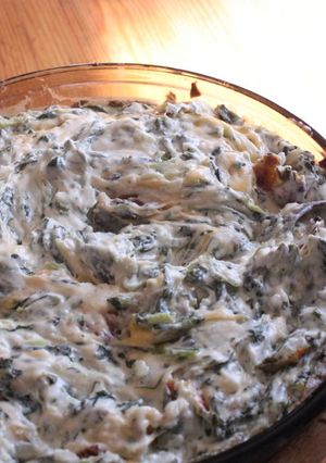 A picture of Artichoke Spinach Dip.
