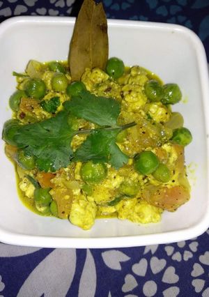 पनीर भुर्जी रेसिपी मुख्य फोटो