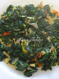 Foto resep Tumis Daun Pepaya Jepang dan Teri