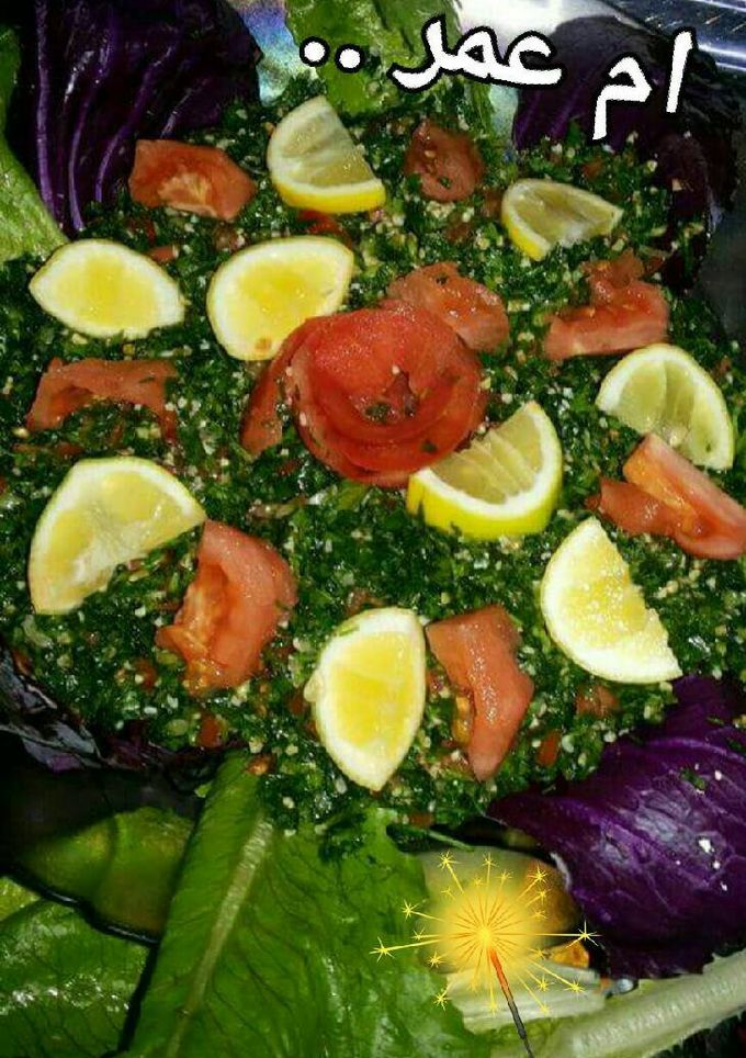 صورة لوصفة أروع تبولة 🍅