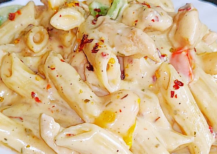 Steps to Prepare Favorite White sauce paste recipe