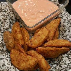 A picture of Potato Wedges.