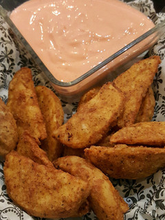 A picture of Potato Wedges.
