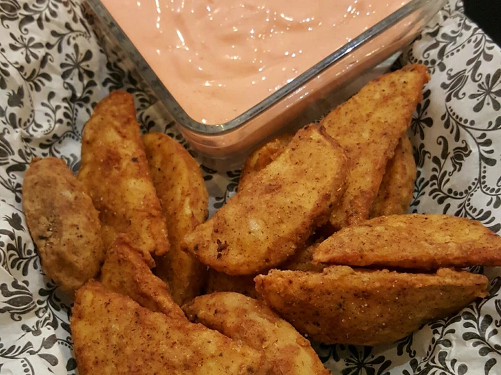 Recipe Potato Wedges which Delicious