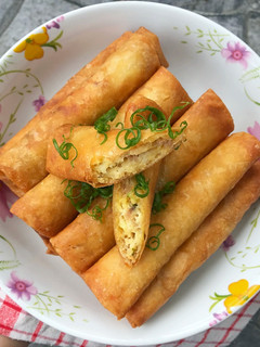 Foto resep Lumpia Ayam Isi Keju