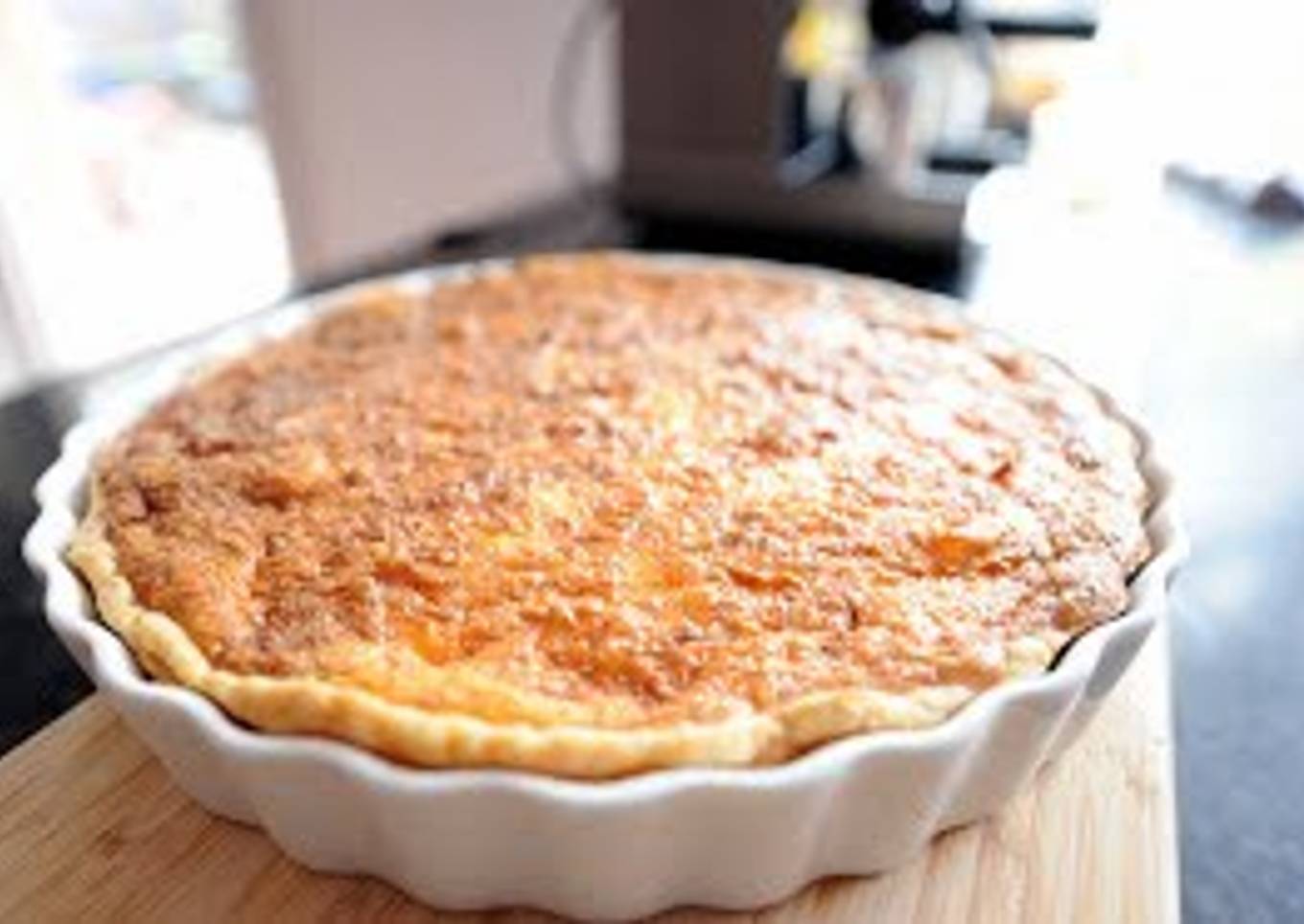 Cheese & bacon quiche