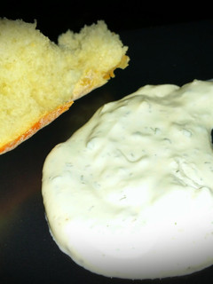 A picture of Mike's Poor Man's Tatziki Sauce.
