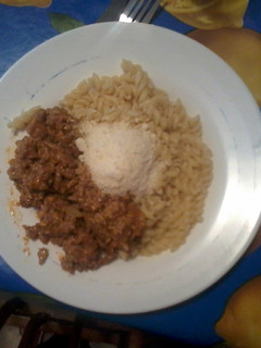 A picture of Rodri's pasta.