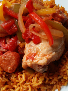 A picture of Vickys Spanish Chicken, GF DF EF SF NF.
