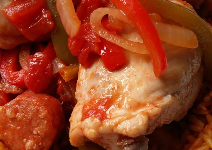 Step-by-Step Guide to Prepare Super Quick Homemade Vickys Spanish Chicken, GF DF EF SF NF