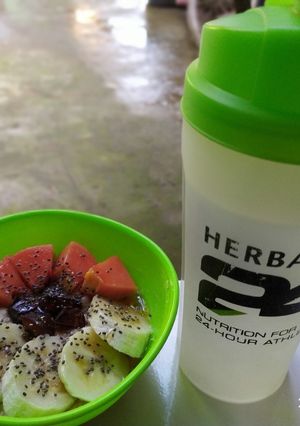 Foto resep Oatmeal Bowl (Sarapan Sehat)