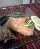 Panko fried haddock