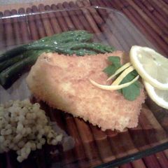 A picture of Panko fried haddock.