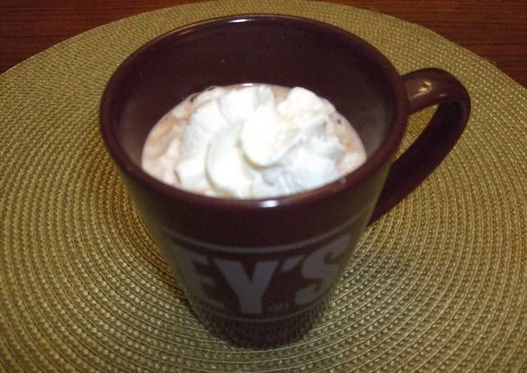 Recipe of Homemade Delicious Hot Chocolate in the Microwave