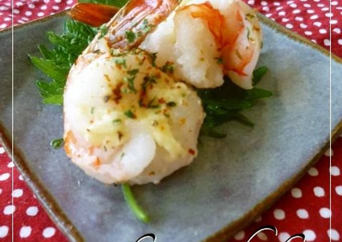 Ultra-Easy Baked Mayo Shrimp in the Microwave