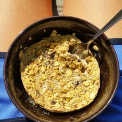 A picture of Single serve mug oatmeal bake.