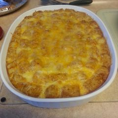 A picture of Breakfast casserole.